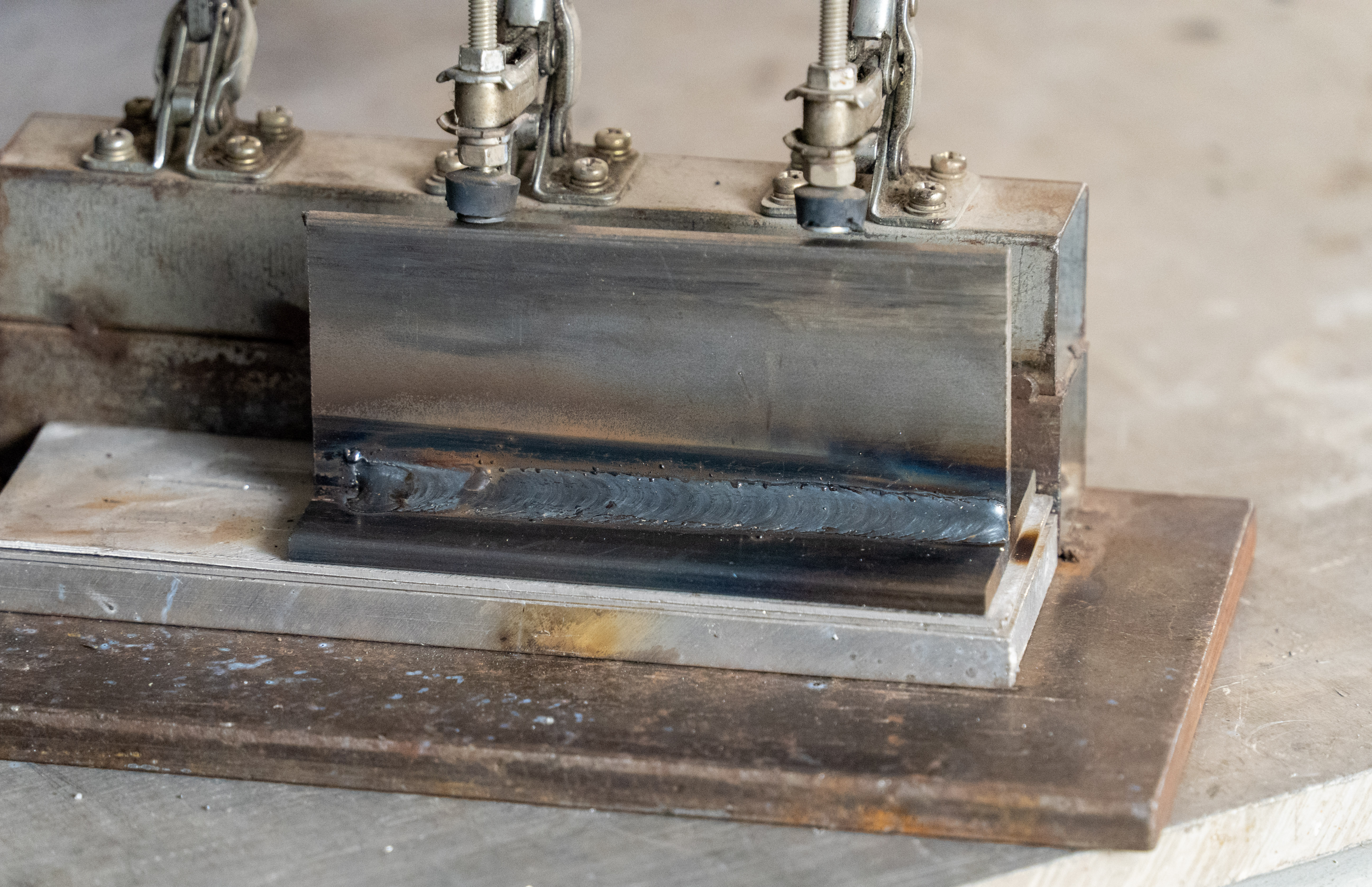 MFL-200 workshop weld sample