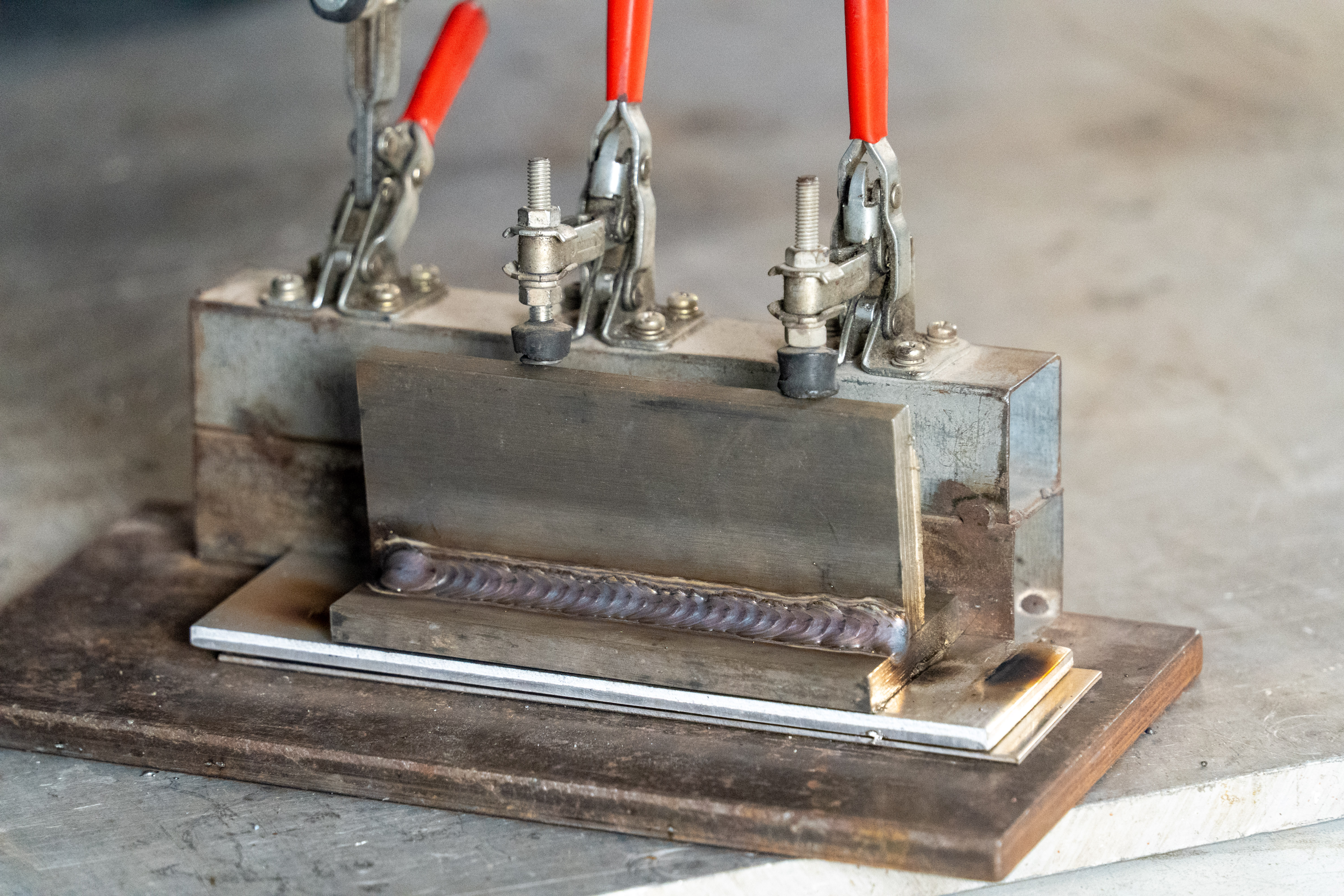 MIG-500X workshop weld sample